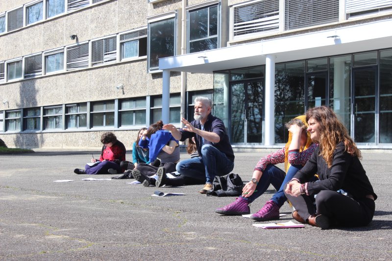 atelier avec Georges Campagnac - mars 2022