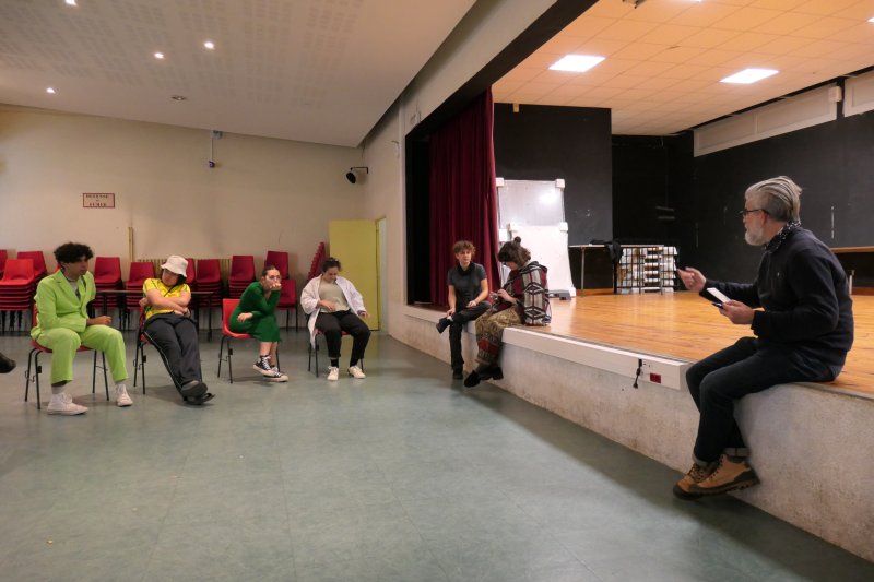 atelier avec Georges Campagnac - novembre 2023