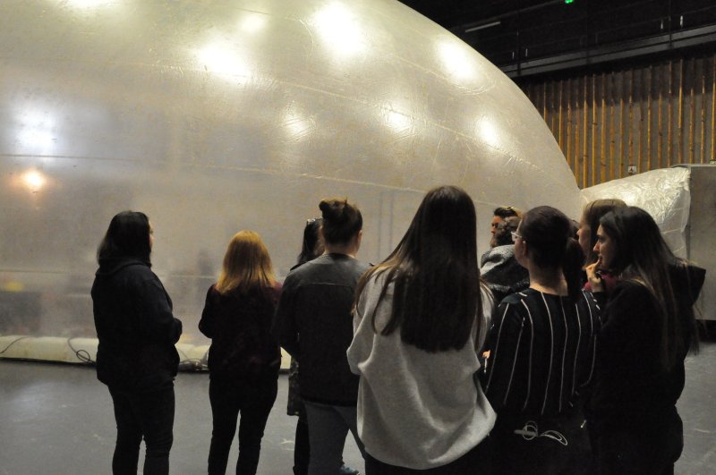 Les élèves de 2de SAPAT en viste dans les Thermes le 15 mars 2018