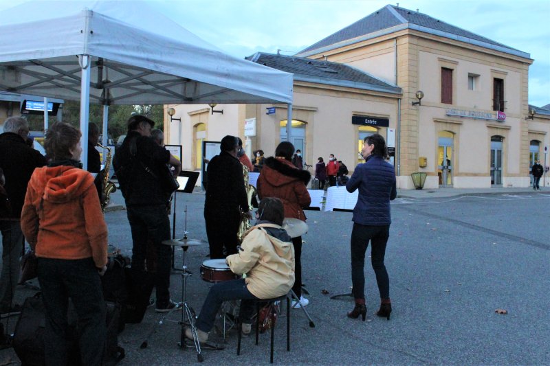 Le Big Band du conservatoire Guy Lafitte - Gare de Boussens
