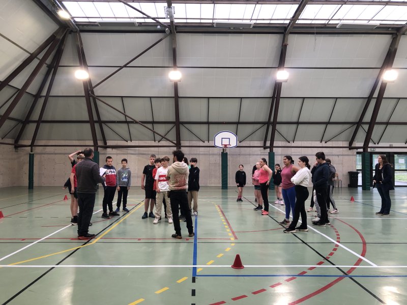 Semaine cirque 2025 - Collège d'Aspet - Cie Galapiat